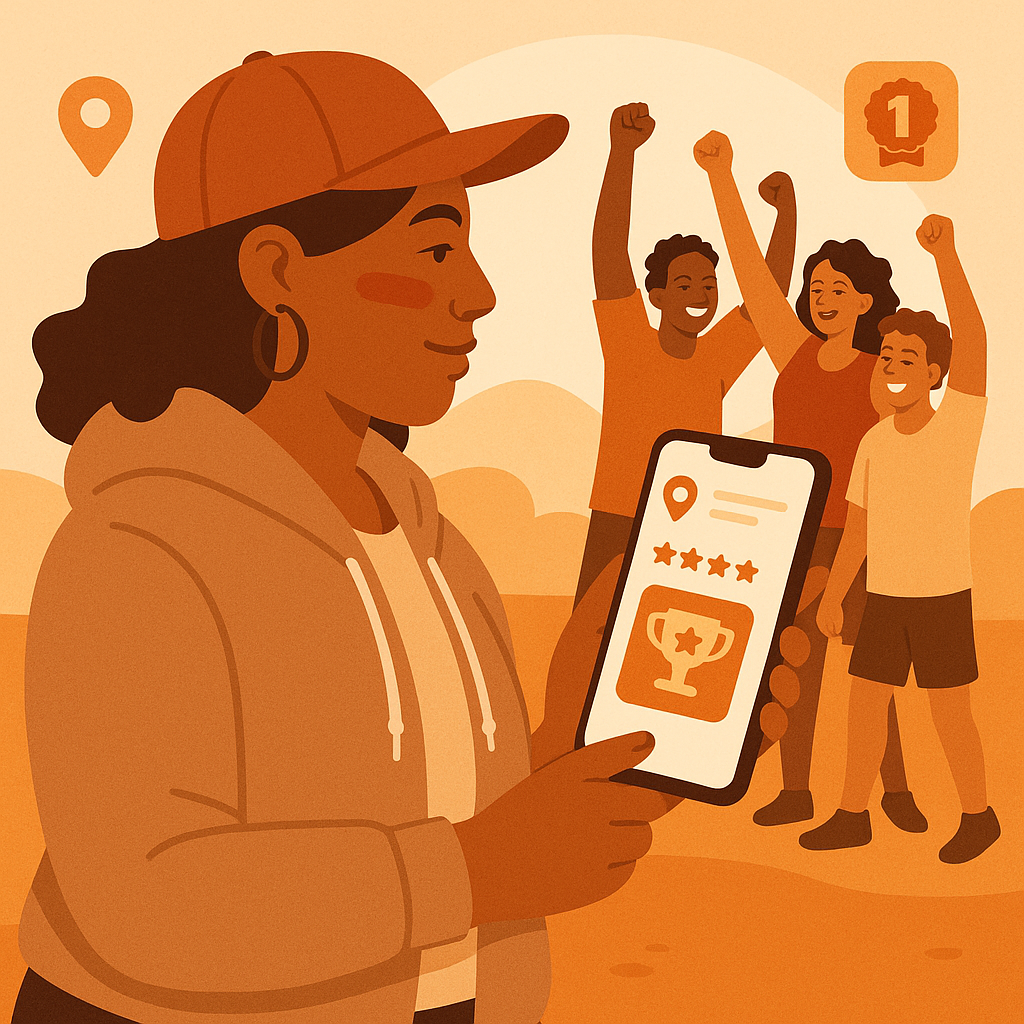 Comunidade esportiva conectada através do app Ativa